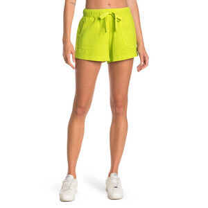 Z By Zella Re-Gen Mantra Shorts In Green Blaze Size XS